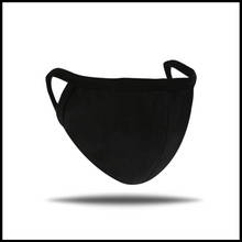 Load image into Gallery viewer, Black Cotton Face Mask by Sanito